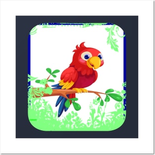 loro, amante de los loros, loro regalo, dueño de loro, loro gracioso, parrot, parrot lover, parrot gift, parrot owner, parrot funny Posters and Art